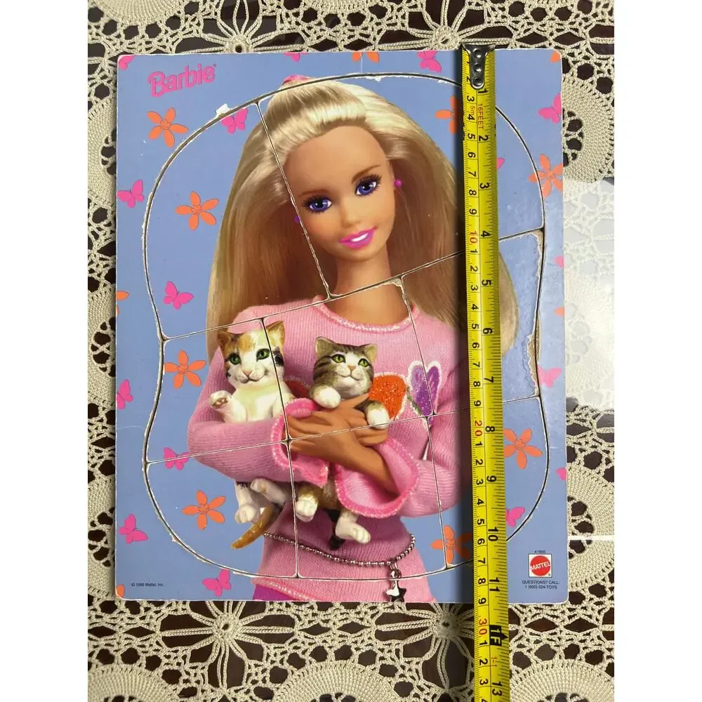 1998 Mattel Toys Barbie Children’s Jigsaw Puzzle
